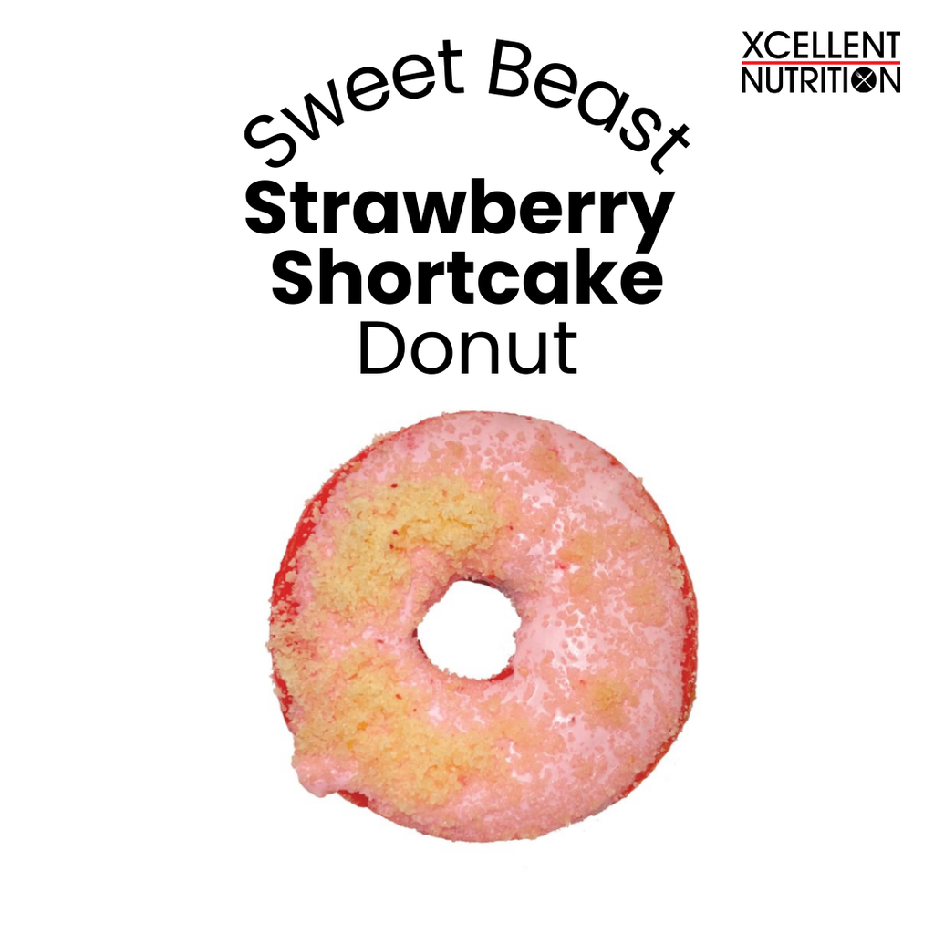 SweetBeast Donuts- Strawberry Shortcake – Xcellent Nutrition