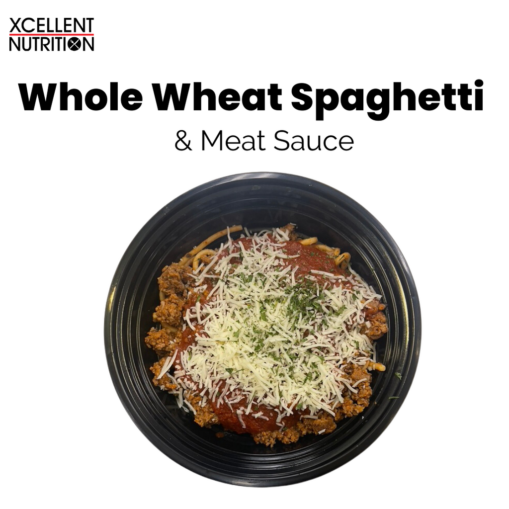 Whole Wheat Spaghetti & Meat Sauce Xcellent Nutrition