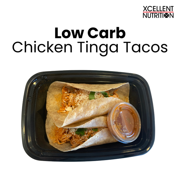 Low Carb Chicken Tinga Tacos