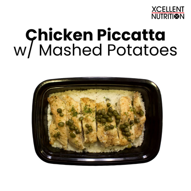 Chicken Piccatta with Mashed Potatoes