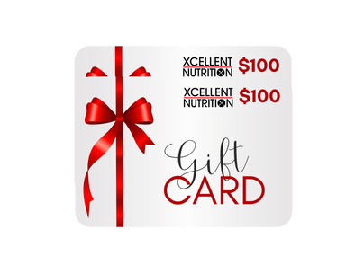 Xcellent Nutrition Gift Card Two $100 E Gift Cards
